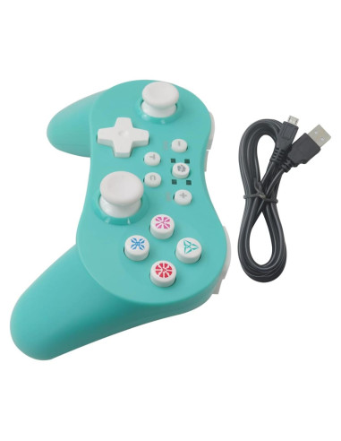 Controlador Pro Inalámbrico Suifaqi para Nintendo Switch Verde