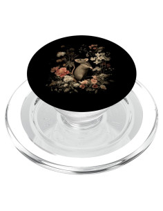 PopGrip Magnético PopSockets Ratón y Flores Vintage