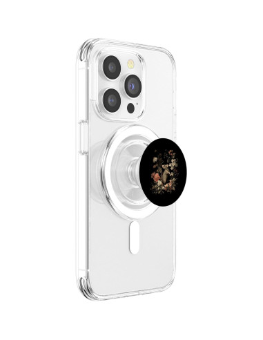 PopGrip Magnético PopSockets Ratón y Flores Vintage