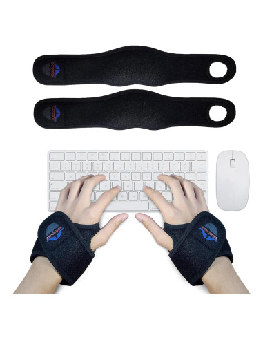 Pads de Reposamuñecas Portátiles Ergonomicos EXPOPROX - 2 Piezas