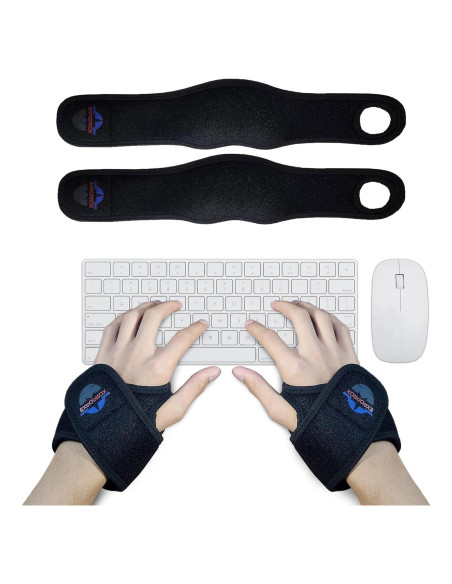 Pads de Reposamuñecas Portátiles Ergonomicos EXPOPROX - 2 Piezas