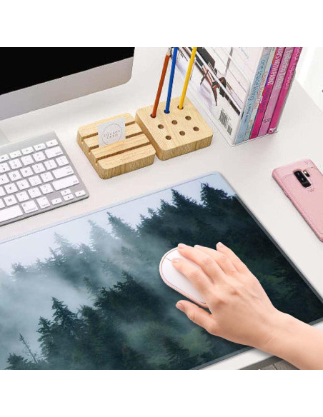 Alfombrilla de Ratón Wasica KUN-XLPAD-8196 800x300mm Antideslizante