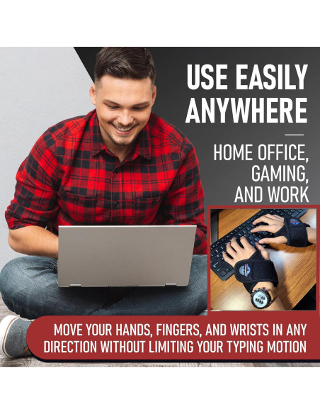 Pads de Reposamuñecas Portátiles Ergonomicos EXPOPROX - 2 Piezas