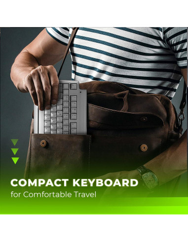 Teclado Táctil Pro Matias USB 2.0 Compacto para Mac