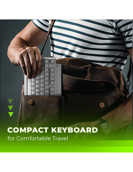 Teclado Táctil Pro Matias USB 2.0 Compacto para Mac