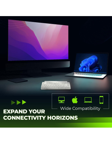 Teclado Táctil Pro Matias USB 2.0 Compacto para Mac