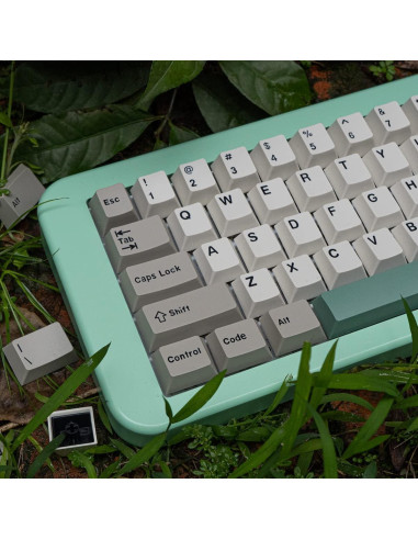 Juego de Teclas Mintcaps 9009 Gris Beige 192 Teclas Cherry