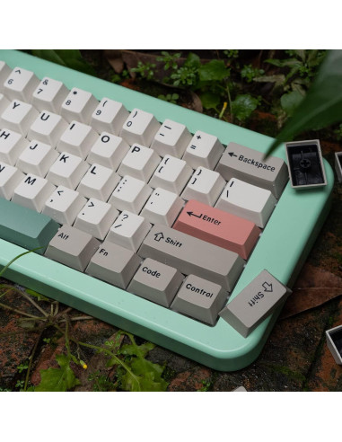 Juego de Teclas Mintcaps 9009 Gris Beige 192 Teclas Cherry