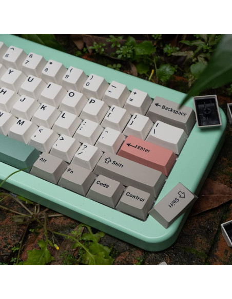 Juego de Teclas Mintcaps 9009 Gris Beige 192 Teclas Cherry