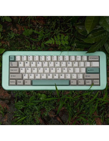 Juego de Teclas Mintcaps 9009 Gris Beige 192 Teclas Cherry