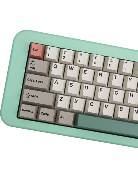 Juego de Teclas Mintcaps 9009 Gris Beige 192 Teclas Cherry