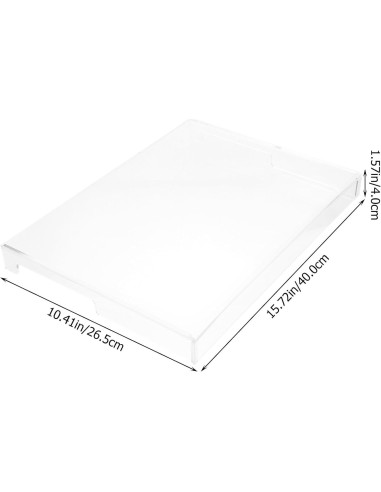 Cubierta de Teclado Acrílica Gadpiparty 40x26.5cm Transparente