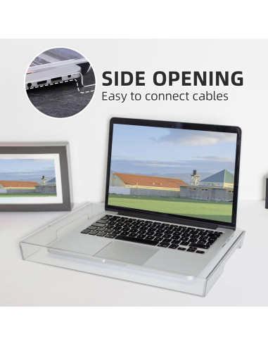 Cubierta de Teclado Acrílica Gadpiparty 40x26.5cm Transparente