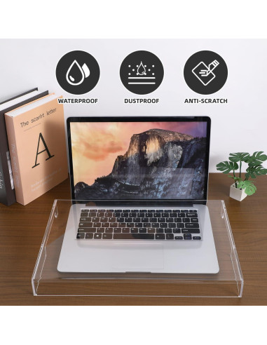 Cubierta de Teclado Acrílica Gadpiparty 40x26.5cm Transparente