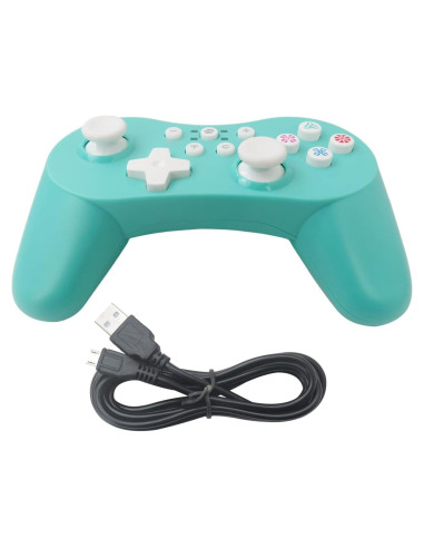 Controlador Inalámbrico Pro LINGSEE Verde para Nintendo Switch
