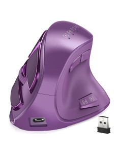 Ratón Vertical Ergonómico Inalámbrico Wekity B52 - 9 Botones