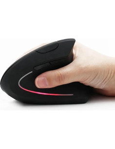 Ratón Vertical Ergonómico Inalámbrico Okian 2.4GHz DPI 800/1600 2