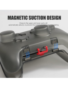 Funda Dura para Controlador Pro de Nintendo Switch NANANINO - Negra 2