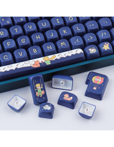 Juego de Teclas PBT 148 Teclas del Principito MOA Cherry MX