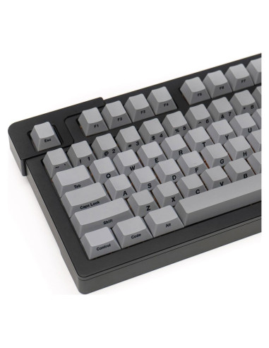 Juego de Teclas Grises PBT Mintcaps 107 Teclas para Mecánicos