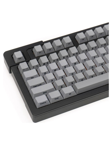Juego de Teclas Grises PBT Mintcaps 107 Teclas para Mecánicos
