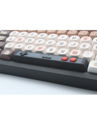 Tecla de barra espaciadora personalizada Cmokifuly Tipo-B Negro