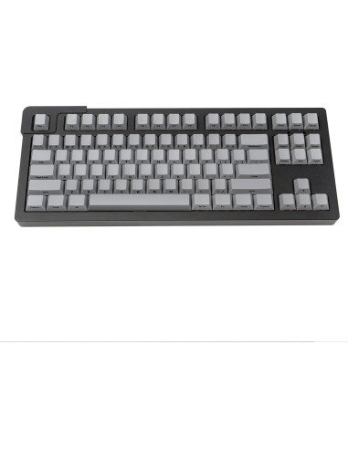 Juego de Teclas Grises PBT Mintcaps 107 Teclas para Mecánicos