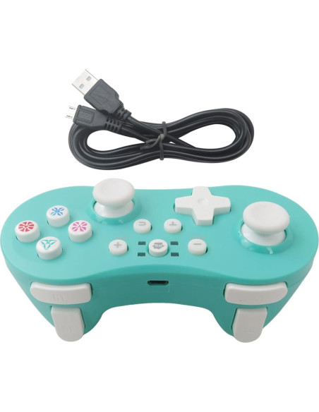 Controlador Inalámbrico Pro LINGSEE Verde para Nintendo Switch Controlador Inalámbrico Pro LINGSEE Verde para Nintendo Switch