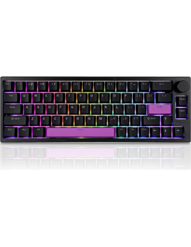 Teclado Mecánico BOYI 66% + Numpad 31, Teclas Matcha, Inalámbrico