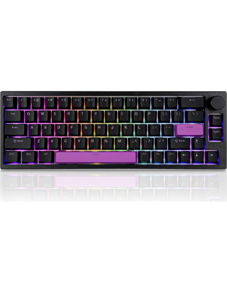 Teclado Mecánico BOYI 66% + Numpad 31, Teclas Matcha, Inalámbrico