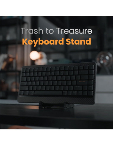 Teclado Mecánico Lofree Edge Bluetooth 75% Gris Volcán