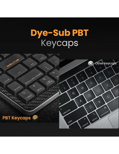 Teclado Mecánico Lofree Edge Bluetooth 75% Gris Volcán