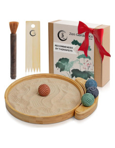 Kit Jardín Zen Japonés Enso Sensory - Arena Natural 30.48 cm