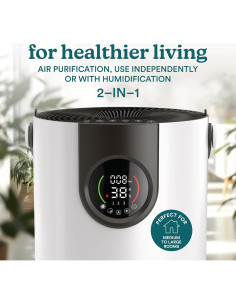 Humidificador y Purificador de Aire Homedics AP-H400 - 38.65 m 2