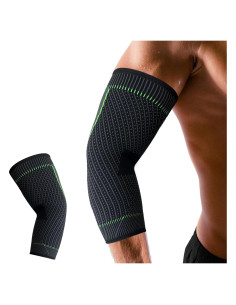 Mangas de Compresión Azmec para Brazos Unisex Mediano