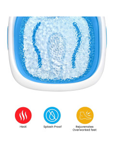 Bañera de Pies Plegable Homedics Compact Pro Spa con Calor 2