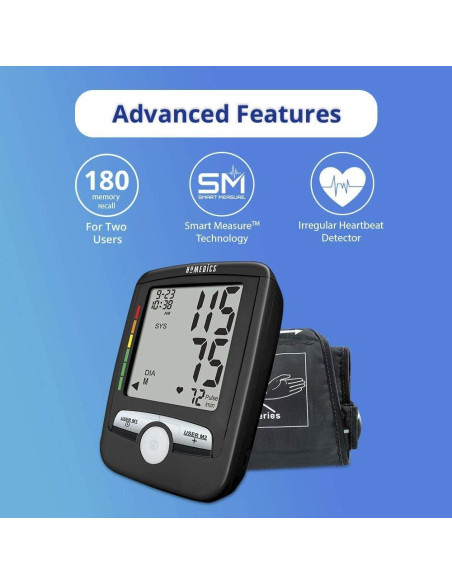Monitor de Presión Arterial Automático HoMedics BPA-O300