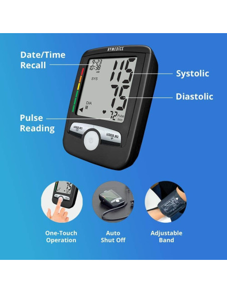 Monitor de Presión Arterial Automático HoMedics BPA-O300