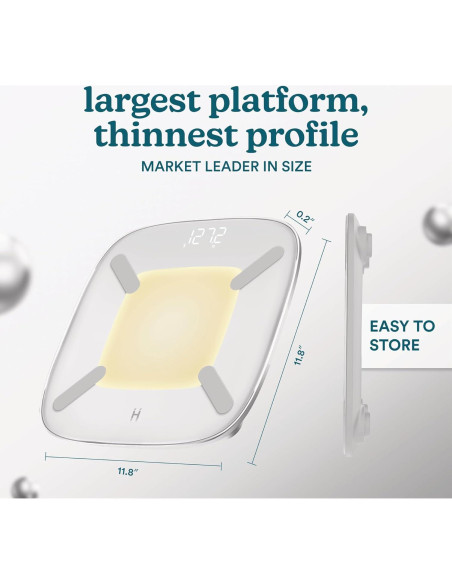 Báscula Digital Inteligente Homedics SCL-BBC200-WT 13 Métricas