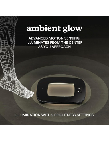 Báscula Digital de Baño Homedics SCL-B100BK, 30x30cm, 181kg