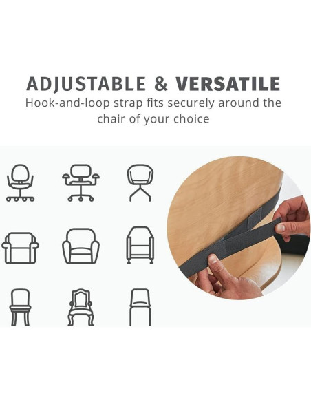 Almohada Lumbar Ergonómica HoMedics HCS-51-GY con Calor