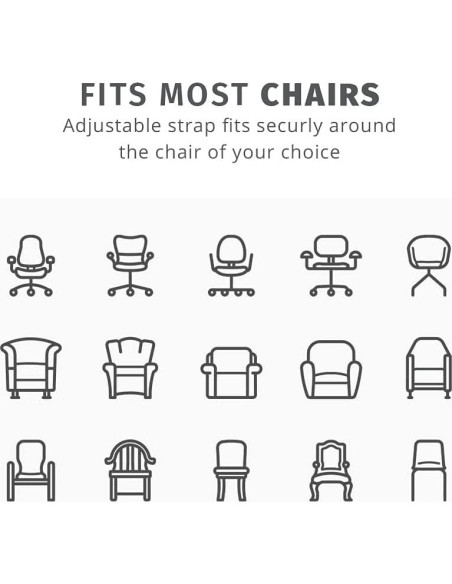 Almohada Lumbar Ergonómica HoMedics HCS-51-GY con Calor