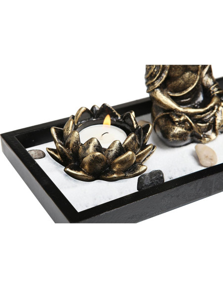 Kit de Jardín Zen de Escritorio MyGift con Buda y Velas