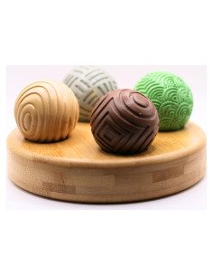 Esferas Cobozen Akka Naturals para Jardín Zen - 4 Bolas