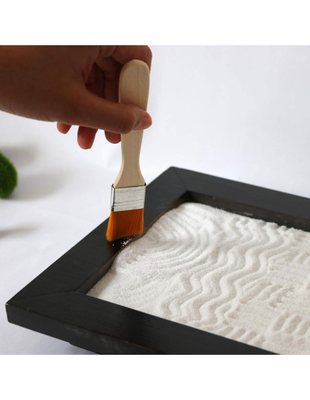 Mini Jardín Zen JJJ Arts - Kit de 15 Piezas con Rastrillos