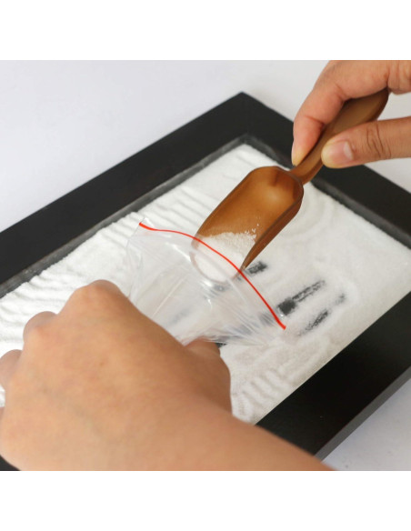 Mini Jardín Zen JJJ Arts - Kit de 15 Piezas con Rastrillos