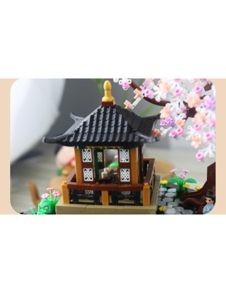 Kit de Construcción Jardín Zen Kanglejia 2280 Piezas Kit de Construcción Jardín Zen Kanglejia 2280 Piezas