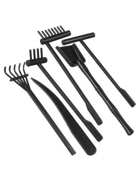 Set de 6 Herramientas de Jardín Zen MHYGKTXRA para Meditación