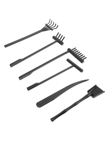 Set de 6 Rastrillos Zen de Arena NUOBESTY para Meditación