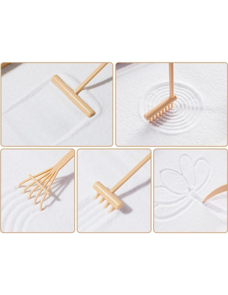 Set de 6 Herramientas de Jardín Zen MHYGKTXRA para Meditación